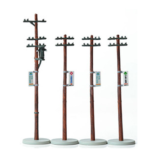 情景小物029-2 電柱A2 [290469]