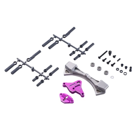 OVERDOSE 湾曲スライドラックステアリングセット OD2711 ガルム Amazon