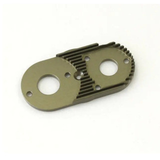 CNCモータープレート(ガンメタ) スコーピオン2014 [SCW011GMB]