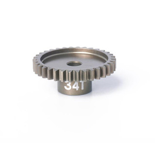 ハードコートアルミ薄型軽量ピニオンギヤ48P-34T [KOS03001-34]