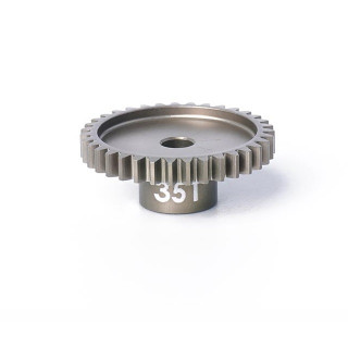 ハードコートアルミ薄型軽量ピニオンギヤ48P-35T [KOS03001-35]