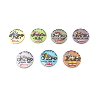 ビンテージバギー缶バッチ 4WDシリーズ詰め合わせ(7種) [87526]