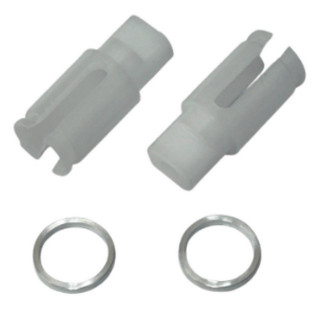 RDX用 白色デルリン製スプールカップEX 2個分入 [TP-685]