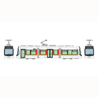 鉄道コレクション 富山地方鉄道市内軌道線T100形(第4編成)104号 [337270]