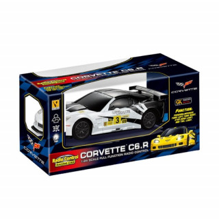2.4GHz RC 1/24 コルベットC6.R(黒/白) [DK-866-2417]