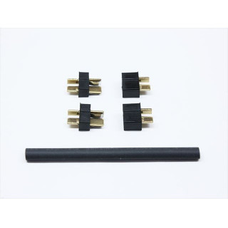 ミニT型2Pコネクター (オス&メス2ペア)) [SGC-87]