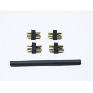 ミニT型2Pコネクター (オス4個入) [SGC-87M]