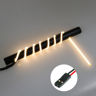 Φ2フレキシブルLED 290mm シングル [OR] [LED-19-29S-OR]