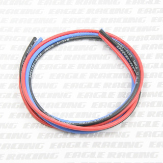 シリコン銀コードセット14G (3色各60cm) [EG-968U]