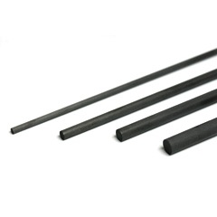 カーボンロッドφ3 (2.98)mm x 500mm [ABC-71161]