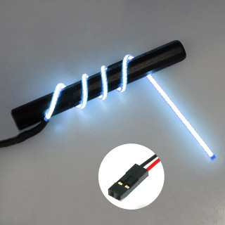 φ2フレキシブルLED 180mmシングル (BL) [LED-19-18S-BL]