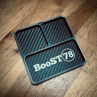 アルミ削り出しマグネットトレー [RZ-08BK]