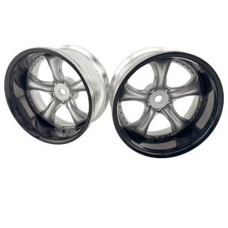 WORK VS KF # WHEEL STANDARD RIM off 6 Black Platinum Metali [LW-0906BPM]