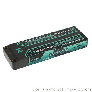 レーシングリポバッテリー 6300mAh 145C 2S1P 7.6V 47.88Wh [CYE632S145]