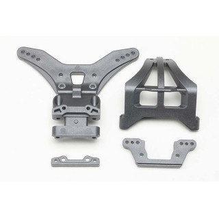 RO2.0用 グラファイト成型 リヤ ショックタワー/ リヤ アッパーマウント [RO-018RDG]