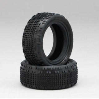 カクタス フュージョン1/10イエロー 4WD フロント タイヤ [YAU-6855B]