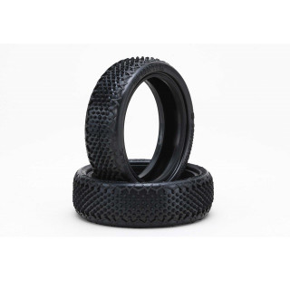 スプリンター1/10イエロー 2WD フロント タイヤ [YAU-6906A]