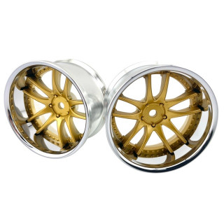 WORK EMOTION CR3P WHEEL DEEP RIM off8 Candy Gold 2本入 [LW-0608CG]
