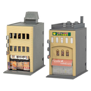 着色済み 商業ビル 3F まんぷく街道シリーズ／かつや [2656]