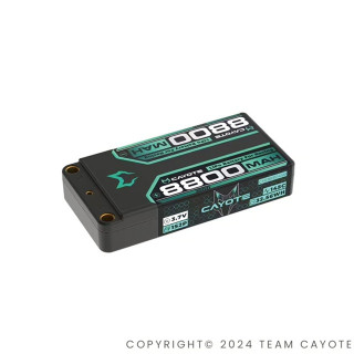 レーシングリポバッテリー 8800mAh,145C,1S2P,3.7V,32.56Wh [CYE881S145B]