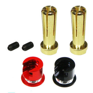 ヨーロピアンコネクター5mm(オスx2) スーパーローハイトSTPヒートシン [EG-3732CAP3-5]