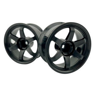 TE37 Sports WHEEL ハイトラクションtype オフセット8 ブラック [LWH-0308BKa]