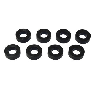 軽量アルミセッティングスペーサー ブラック M3用 厚さ2.5mm [TP-43025]