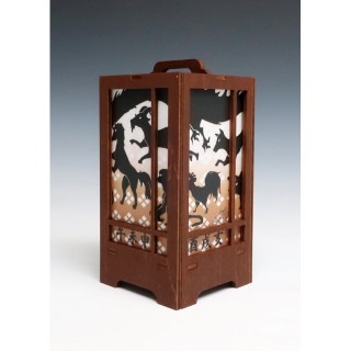 木製クラフト 木楽 行燈(干支・塗装) [WJ-35920]