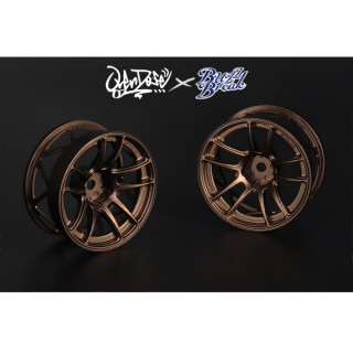 VALINO N820S アルミホイール OVERDOSE ver.UL-SPEC 26mm(ブロンズアルマイト/ OFF+7) 2pcs [BB-RW-039]