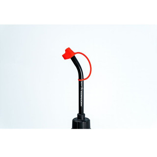 シリコン製フューエルボトルノズルキャップ(φ8-9mmノズル用/赤) [KOS09008R]