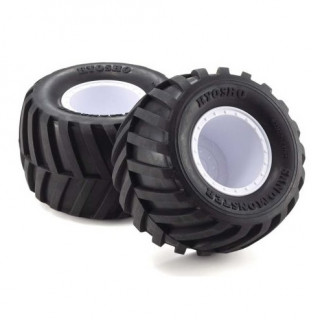 接着済みタイヤ&ホイルセット (FZ02L-BT/ホワイト/ソフト/2 [EZTH001WSB]