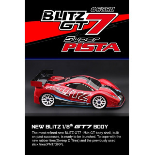 BLITZ 1/8GTボディGT7 SuperPISTA 1.0mm厚 [60811-10]