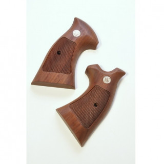 S&W Kフレームオーパースクエアウォールナットグリップ [CAR-CG-KOSWN]