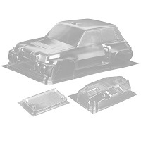 1/10ラリーカーボディ(5ターボ/190mm幅) [AV0113#2]