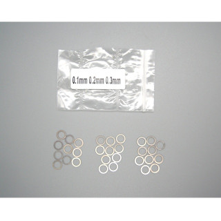 シムセット 5x7mm (0.1/0.2/0.3mm 各10枚入り) [MRD-AC002]