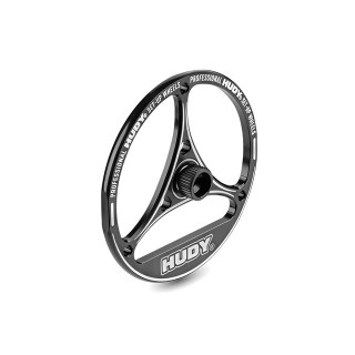 HUDY アルミツウィークセットアップホイル1/10ツーリング (4pcs) [109380#]