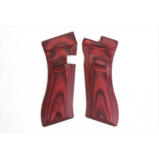 ウッドグリップ グロック17 / 18C <スムース/レッド> [AWG-1405]