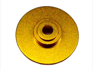 アルミサーボセイバーキャップ(タミヤハイトルクサーボセイバー用)ゴールド [TGE-22CG]