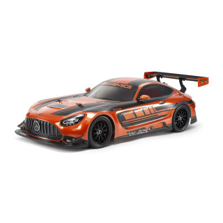 【予約】 1/10RC メルセデス AMG GT3 EVO オレンジ塗装済ボディ(TT-02シャーシ)  *47519