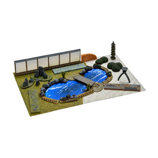 情景小物041－2 日本庭園セット2 [338024]