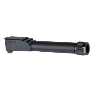 マルイG19G5用GFタイプアルミアウターバレル 14mm逆 BK [DET-OB-TM63ABK]