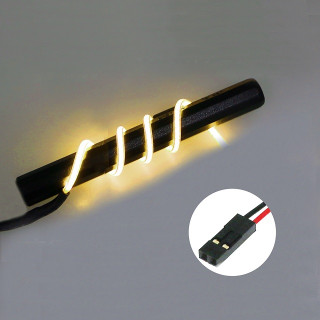 Φ2フレキシブルLED 70mmシングル[OR] [LED-19-7S-OR]