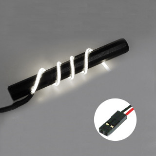 Φ2フレキシブルLED 70mmシングル[WH] [LED-19-7S-WH]