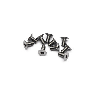110度 チタン皿ビス M3x6mm(10pcs) [AM16CS3006]