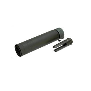 AngryGun Surefire SOCOM556RC3タイプQDサイレンサー14逆BK [AGRC3DBK]