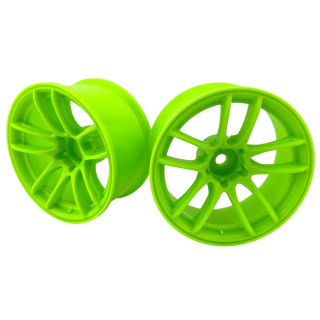 WORK EMOTION CR Shigoku WHEEL CONCAVE off6 Green 2pcs [LW-1006GR]