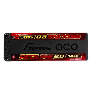 Gens ace Redline 6600mAh 7.6V LiPo2S140C [GEA66002S14D5]