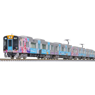 阪神1000系(阪神電車×桃園メトロ連携記念ラッピング列車)6両編成セット(動力付き)