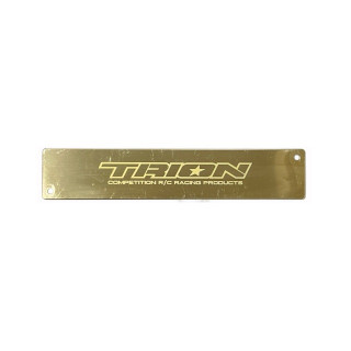 ツーリングカー用真鍮ウエイトスーパーナロー1枚(約138x27x1mm/約30g) [TE-TWSN1P]