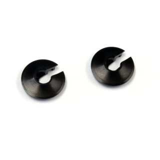 アルミスプリングシート (14mm/ガンメタ/2PCS) [W5307-07GM]